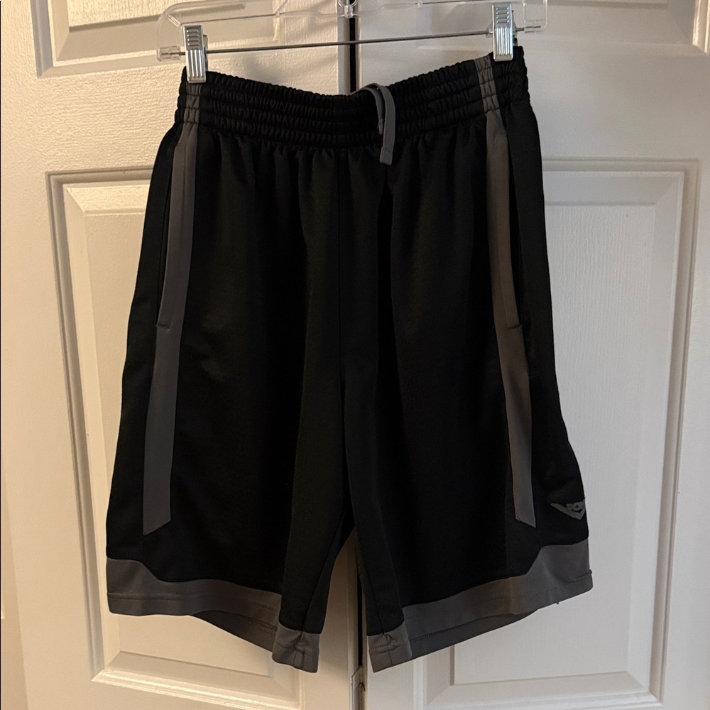 Pony Men's Athletic Shorts in Black and Gray